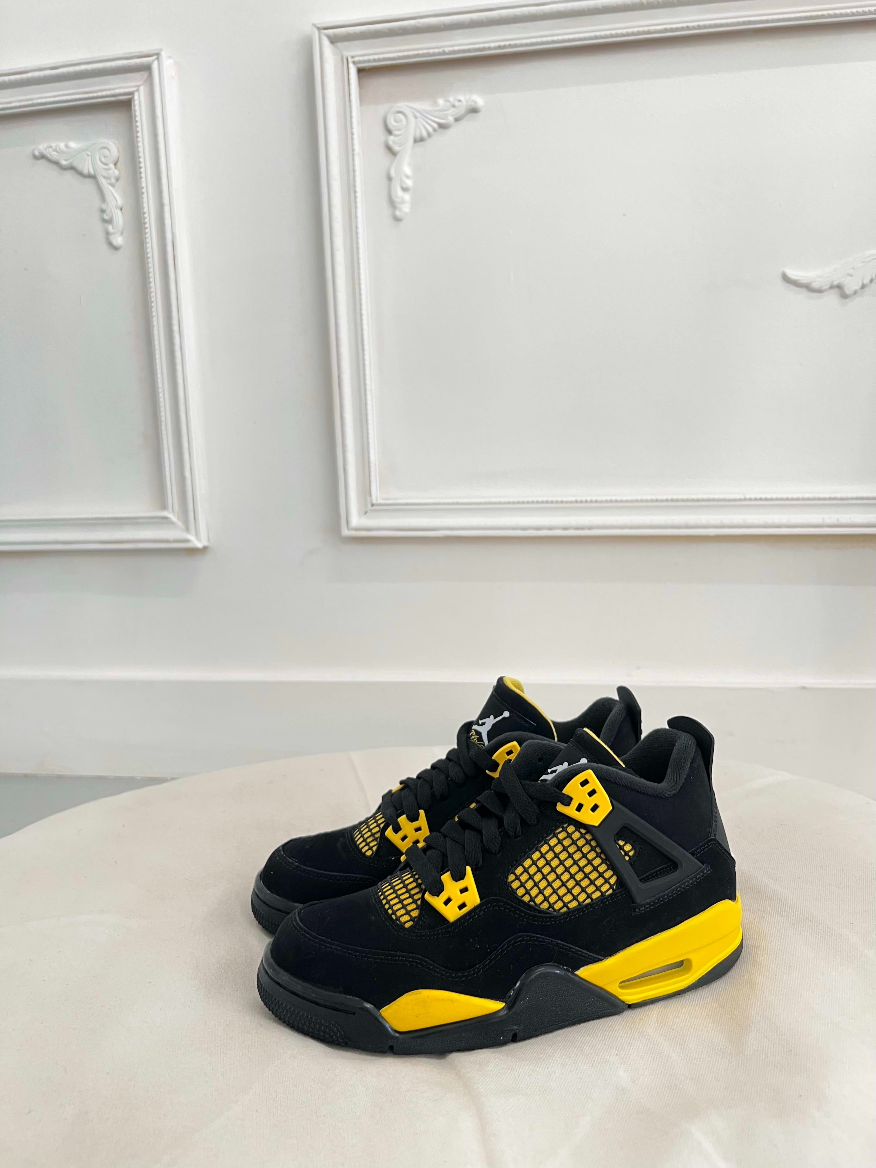 Jordan 4s Yellow Thunder