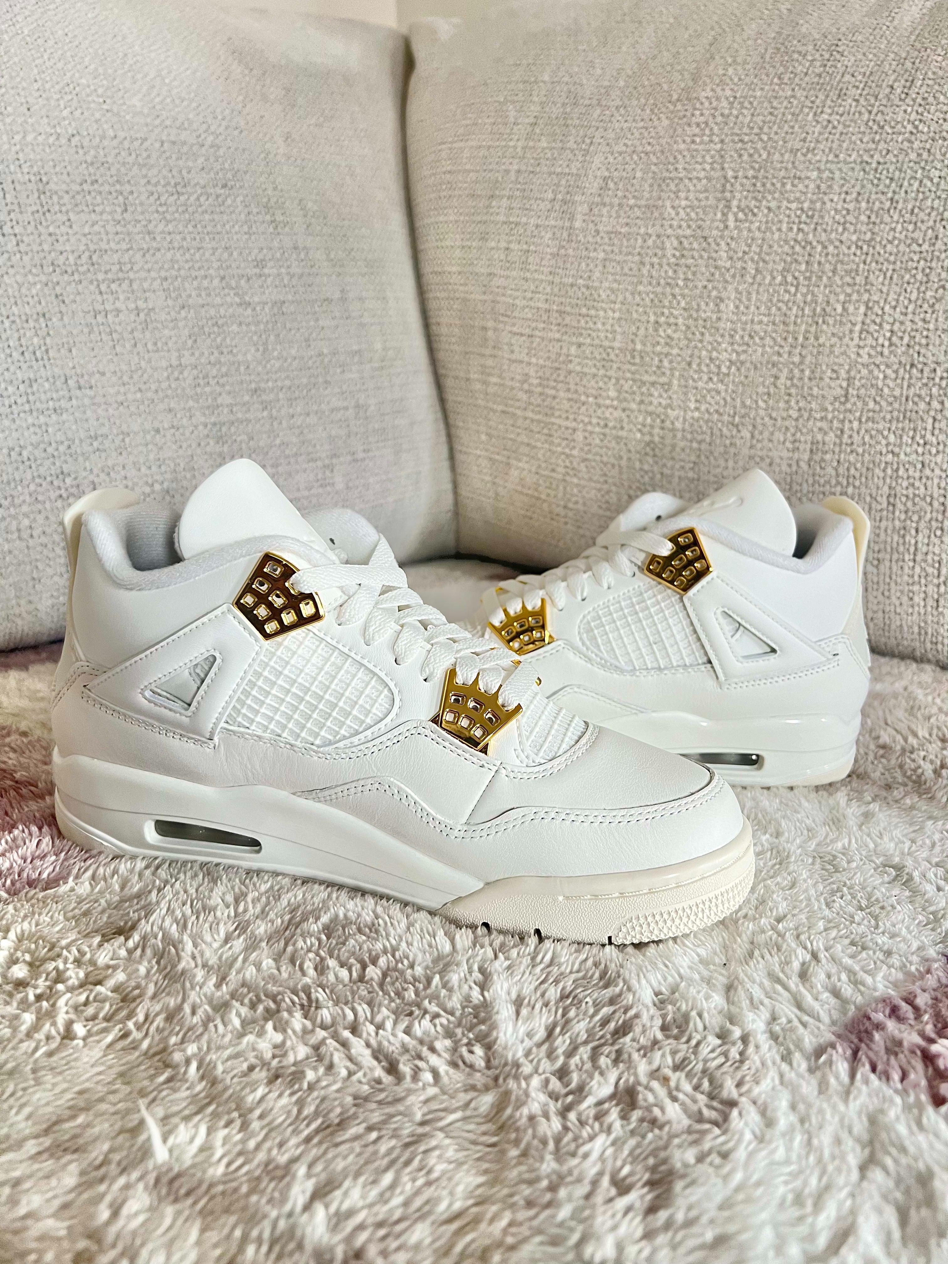 Jordan 4 Metallic Gold