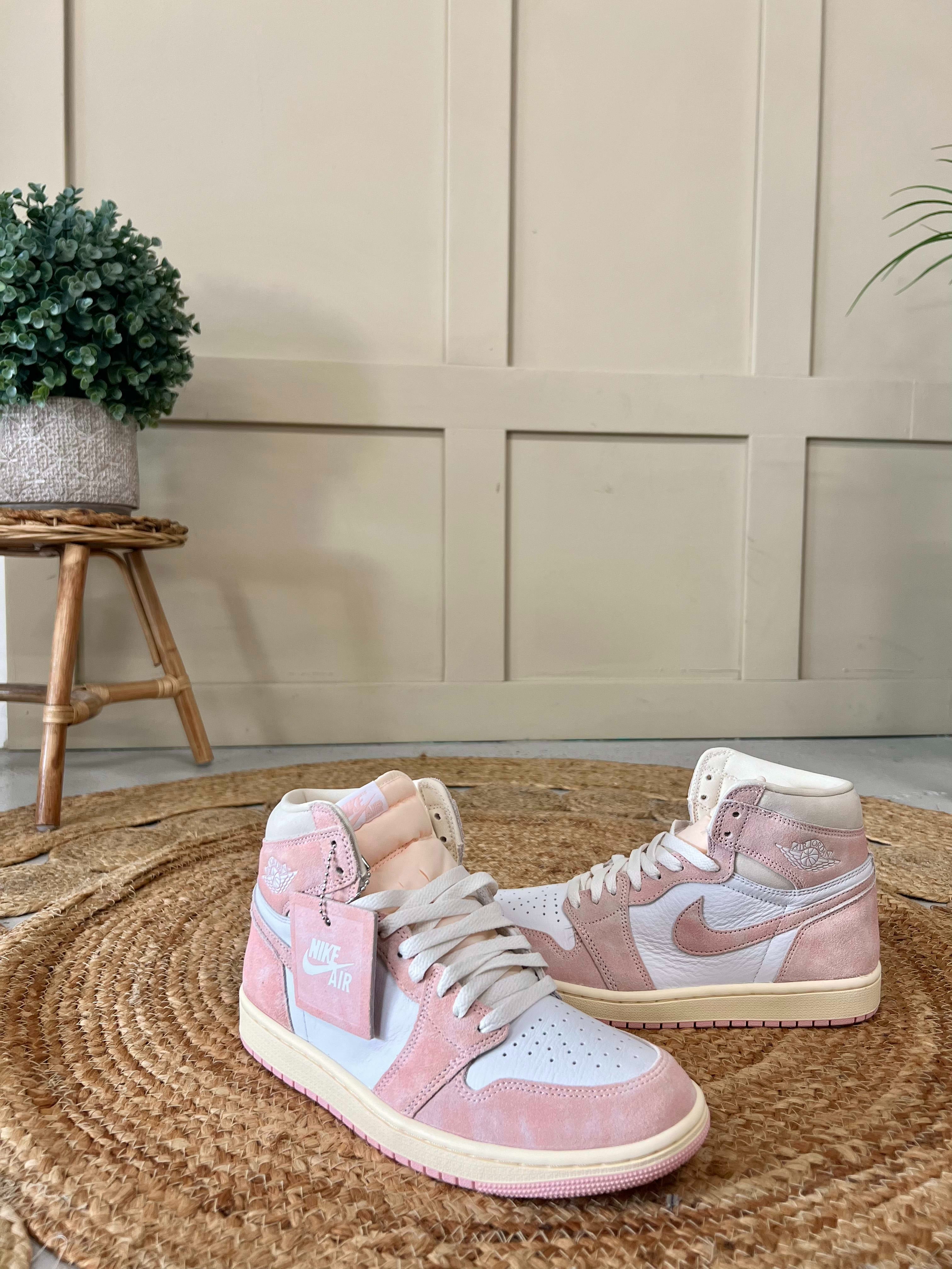 Jordan 1 High Washed Pink